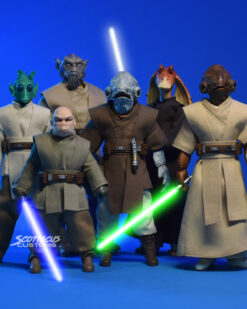 Star Wars black Series :-kruil-ugnaught-mon calamari-admiral backbar-lasat-rebels zeb- Jar Jar Binks - Gungan - Jedi= Space Knight alien - outfit- scottacus customs