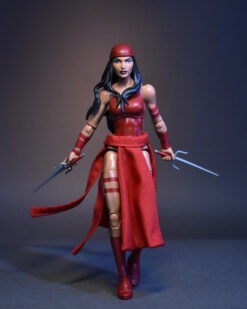 Scottacus Customs - Marvel Legends Elektra - wired soft good skirt - daredevil