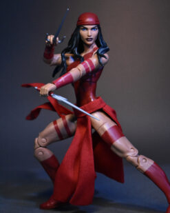 Scottacus Customs - Marvel legends Elektra - wired soft good - daredevil red assassin