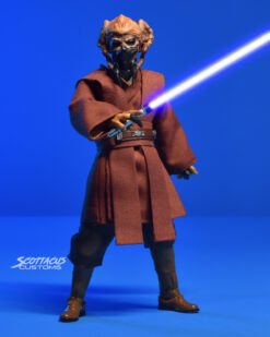 Star Wars - black series - Plo Koon - kilo for high Jedi Council - outfit - scottacus customs