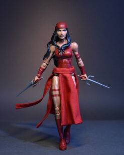 Scottacus Customs - Marvel Legends Elektra - wired soft good skirt - daredevil