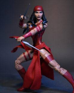 Scottacus Customs - Marvel legends Elektra - wired soft good - daredevil red assassin