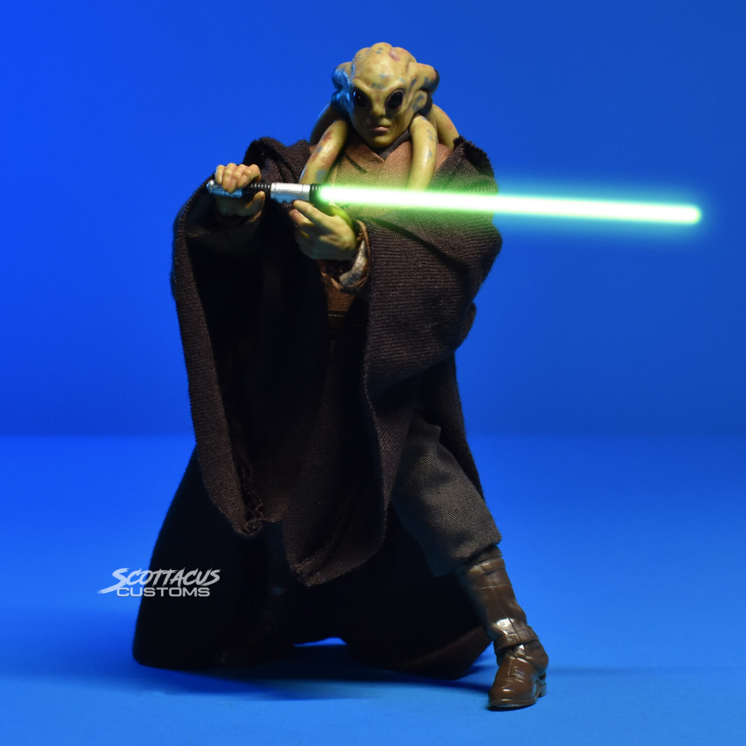 Star Wars - black series- kit fisto - jedi - council - outfit - costume - scottacus customs