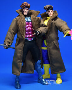 scottacus customs soft goods marvel legends x-men 97 gambit rely coat cajun mutant outfit