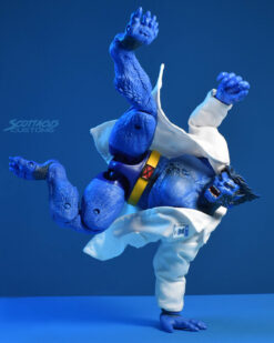 Fur Ball Labcoat beast x-men lab coat cosmic Scottacus Customs capes