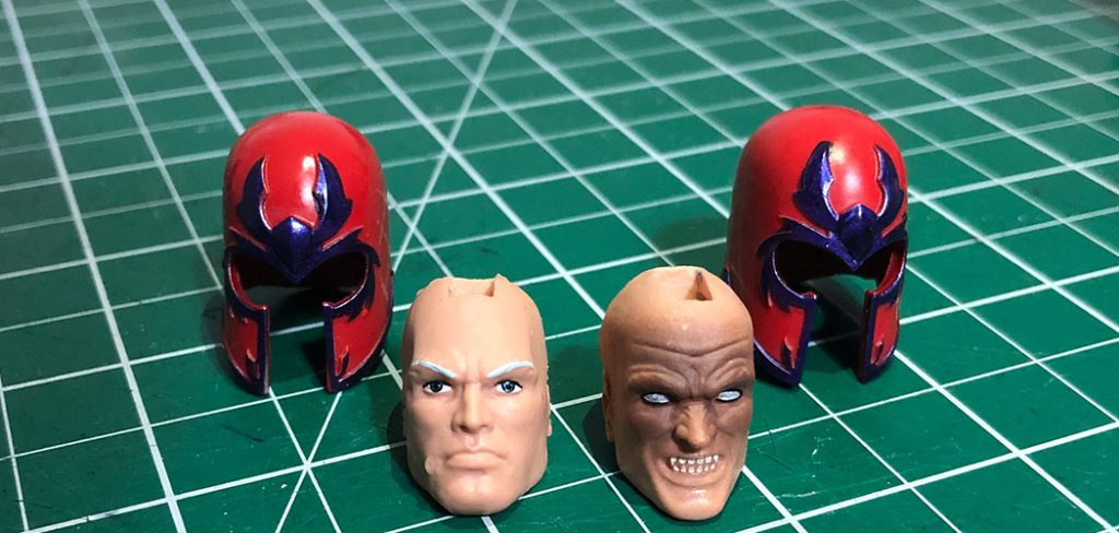 Marvel legends Family reunion 3 pack, magneto, x-men , 90's, custom action figure , custom mezco , custom marvel legends