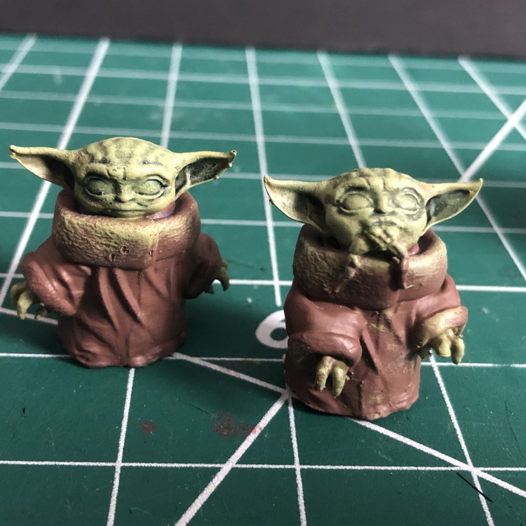 Baby yoda 3d print, 6inch , star wars black series, the child, painting tutorial, the mandalorian