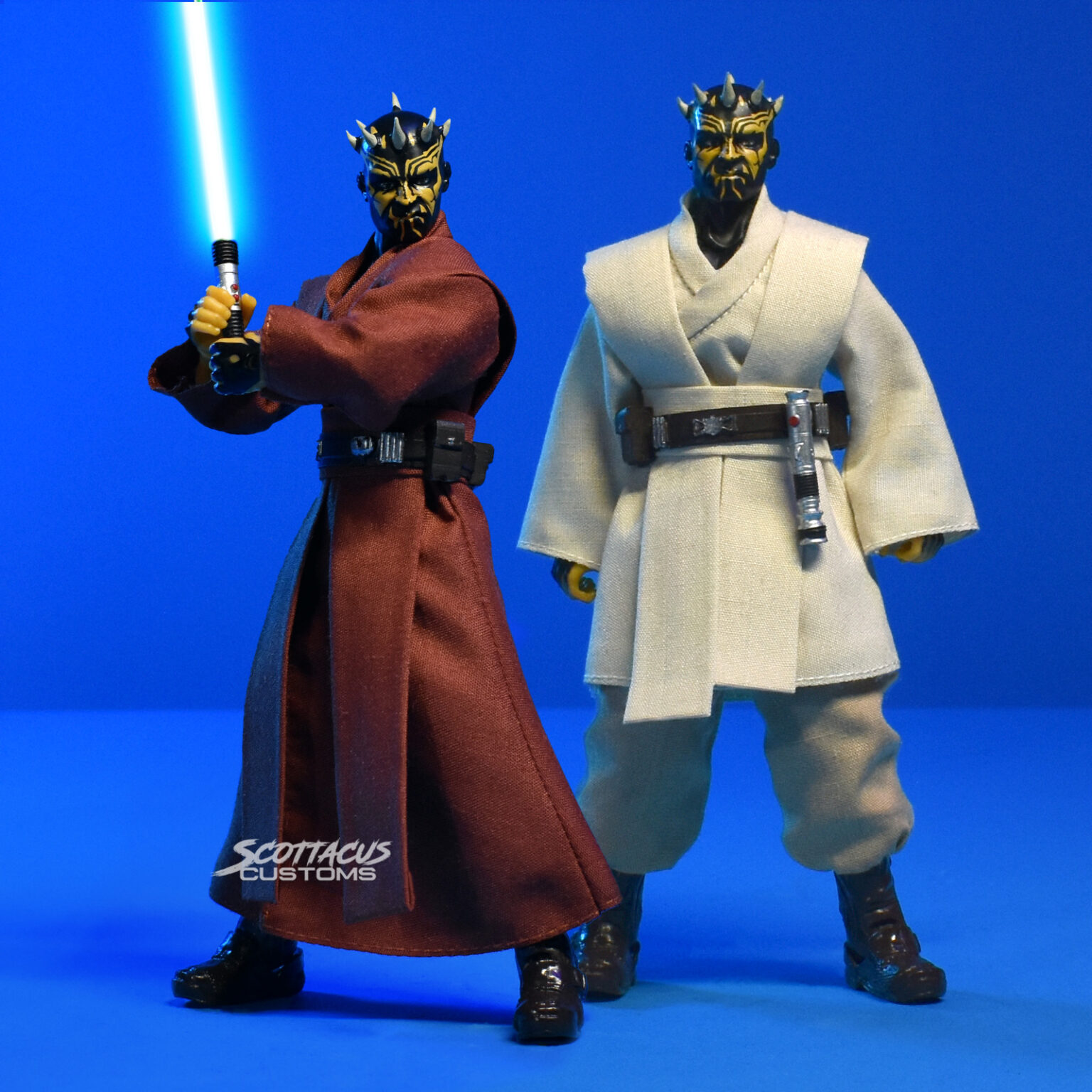 Star Wars Black Series Nightbrother Darth Maul savage oppres outfit jedi -scottacus customs