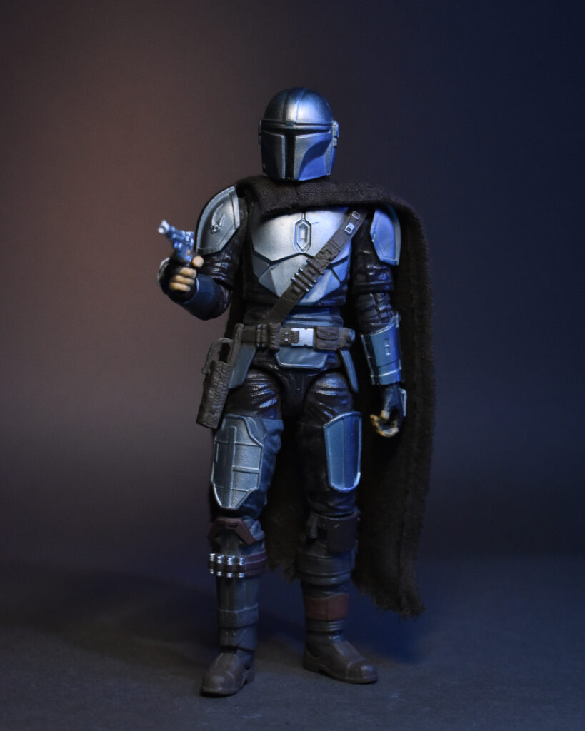 Scottacus Customs - Star Wars Black Series Besker Armor Mandalorian Mando cape - soft goods wired