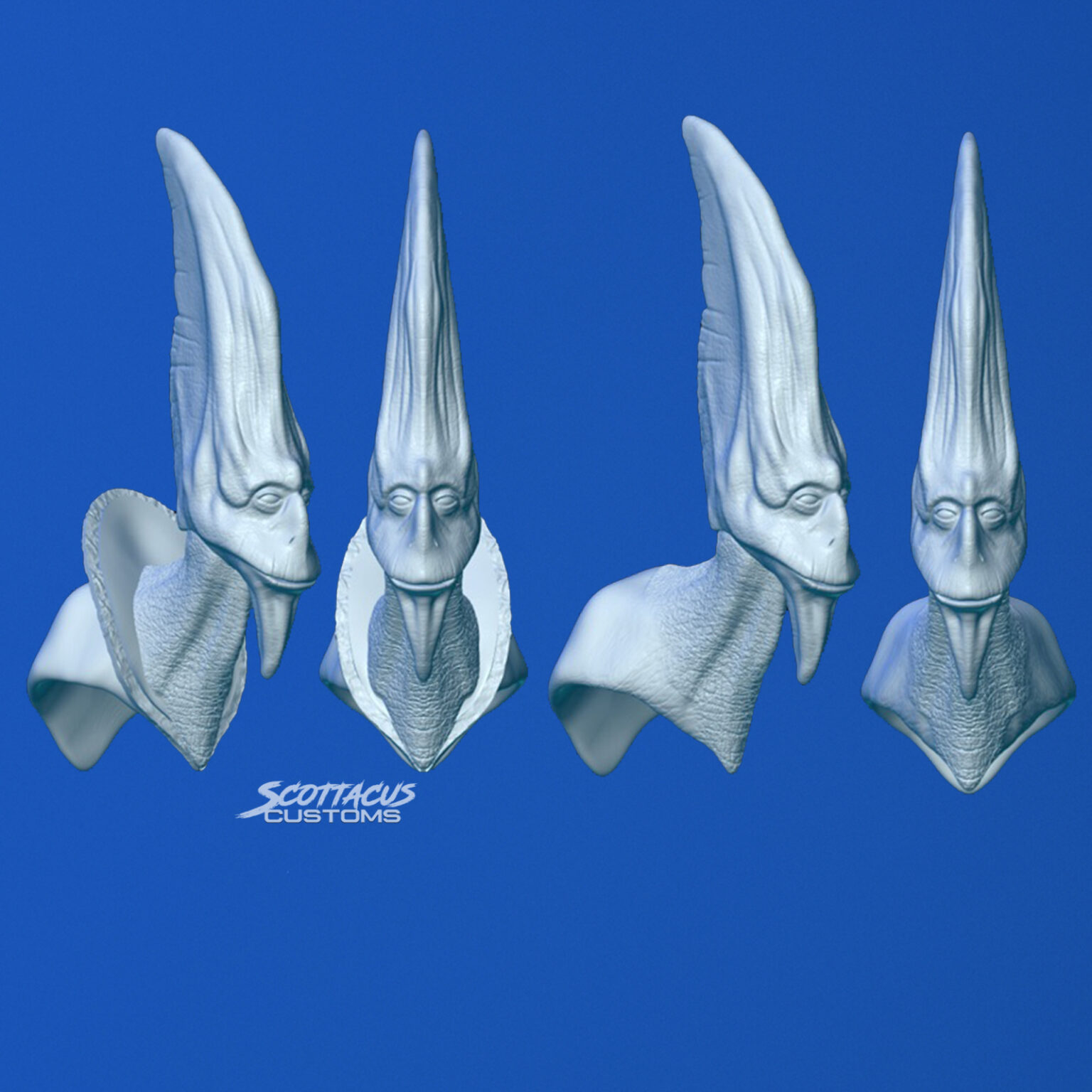 anx Star Wars alien dinosaur -scottacus customs
