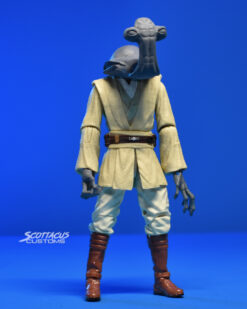 scottacus customs - hammerhead ithorian custom action figure Star Wars black series jedi alien