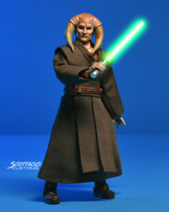 Star Wars black series - saesee tiin - night brother- custom outfit jedi high council scottacus customs