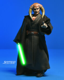 Star Wars black series - saesee tiin - night brother- custom outfit jedi high council scottacus customs
