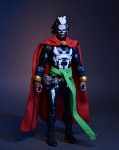 Scottacus Customs - Marvel Legends. - Dr Strange - Broother Voodoo Sorcerer Supreme red wired soft good cape and sash
