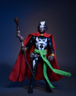 Scottacus Customs - Marvel Legends. - Dr Strange - Broother Voodoo Sorcerer Supreme red wired soft good cape and sash