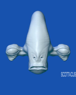 Eye Stalk Alien Head