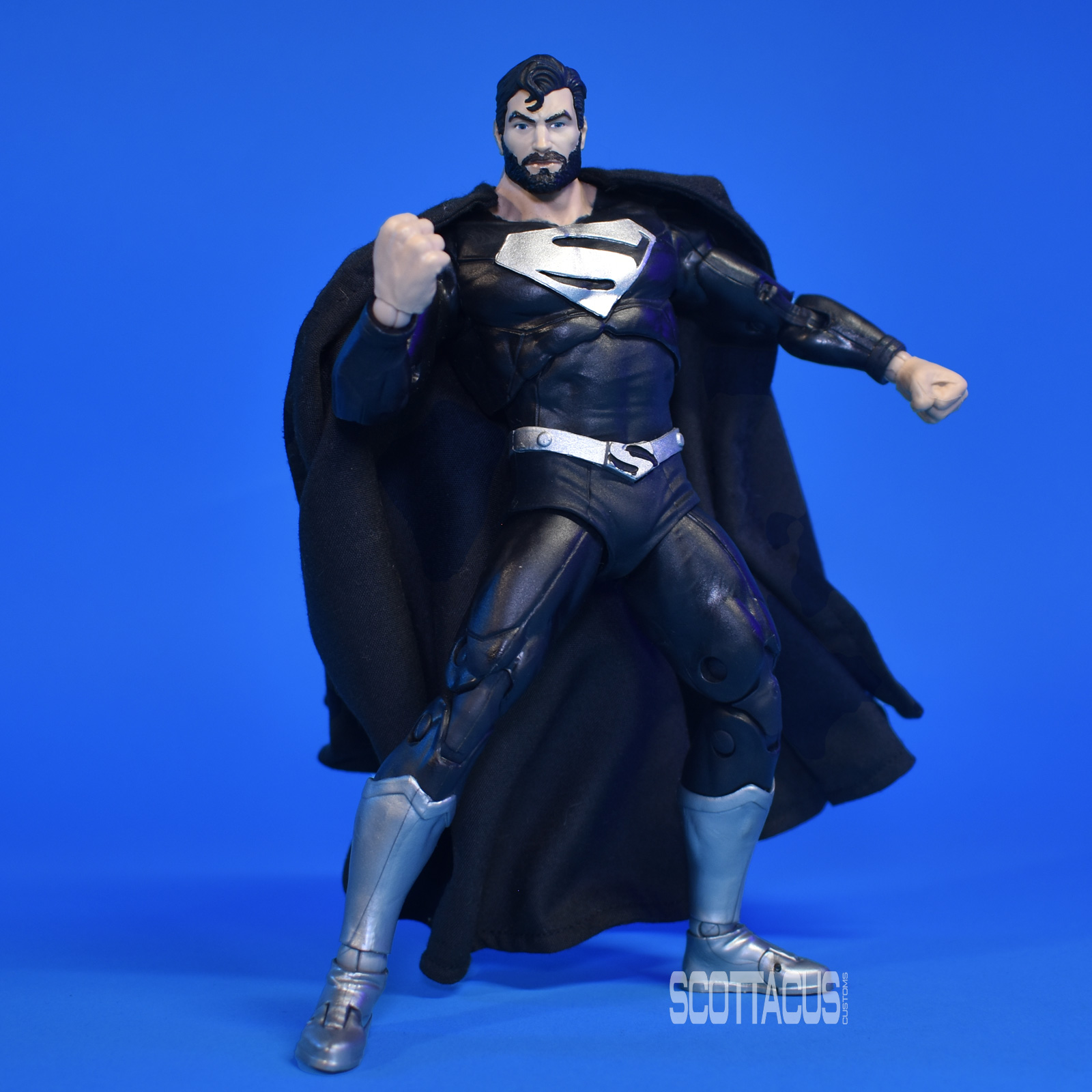 Scottacus Customs dc comics Macfarlane toys justice league superman