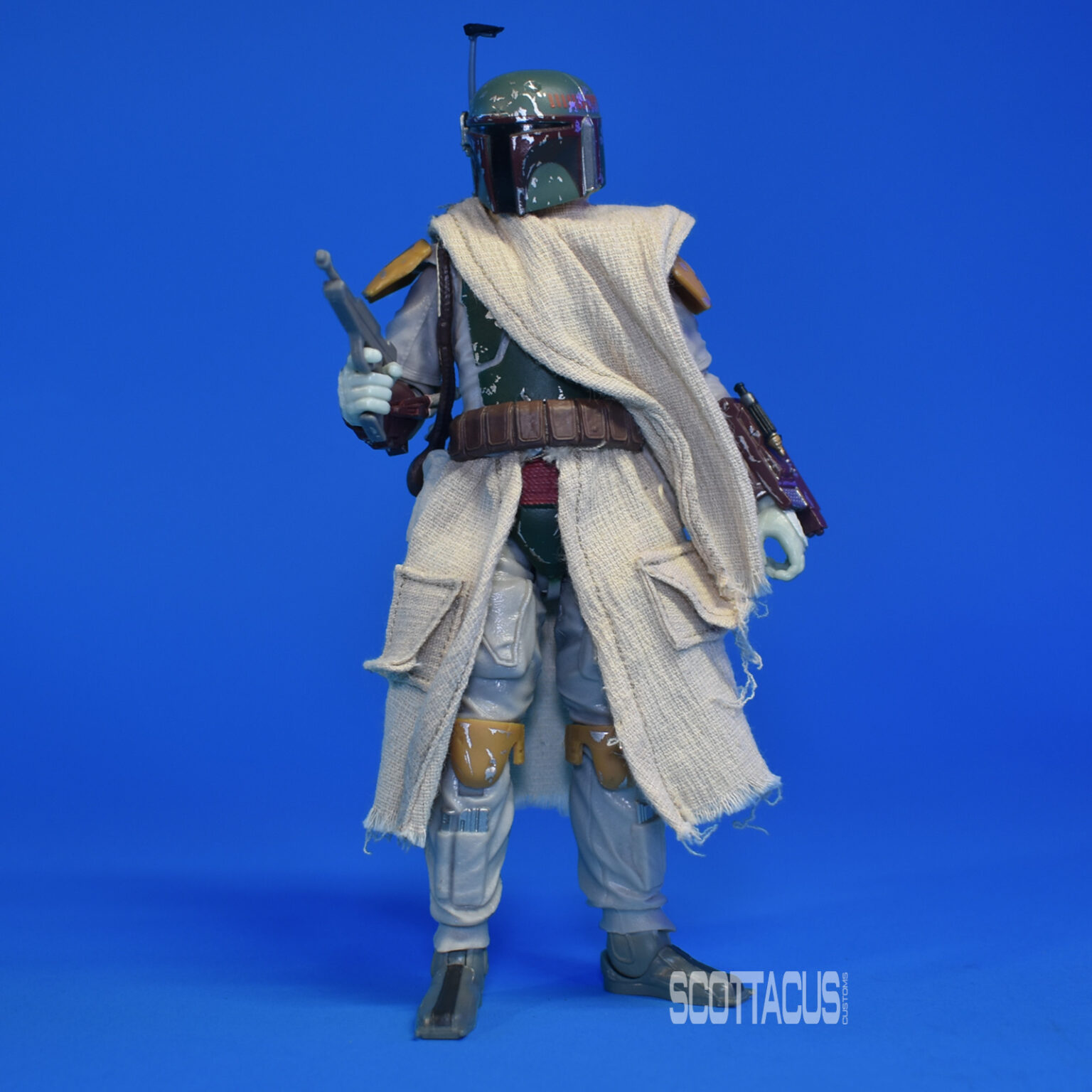Scottacus Customs Stars Wars black series mythos sideshow boba fest cape skirt
