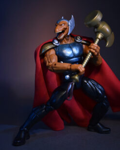 Scottacus Customs - Marvel Legends - Beta Rey Bill - Comic Asgardian thor soft good wired cape