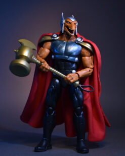 Scottacus Customs - Marvel Legends - Beta Rey Bill - Comic Asgardian thor soft good wired cape