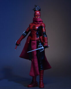 Scottacus Customs, Marvel Legends Hells Kitchen Daredevil Elektra soft goods
