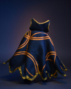 Scottacus Customs - Marvel Legends Dr Strange doctor what if cape black and purple gold ring soft good cape