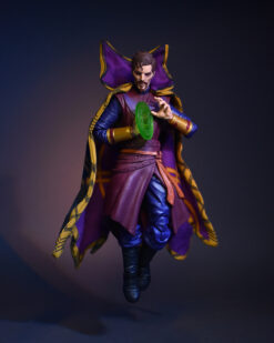 Scottacus Customs - Marvel Legends Dr Strange doctor what if cape black and purple gold ring soft good cape