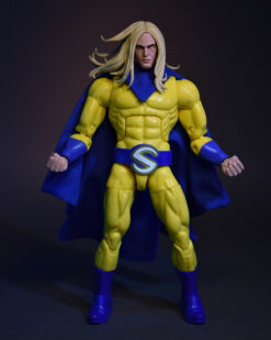Scottacus Customs - Marvel Legends Sentry - comic soft goods wired cape