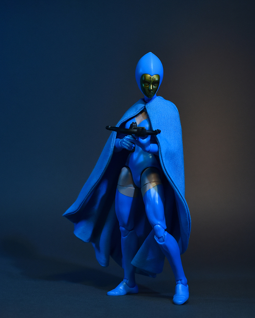Scottacus Customs, blue soft goods for 1/12scale marvel legends men destiny