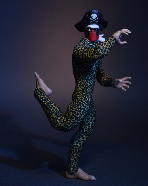 Scottacus Customs - Marvel Legends basic male bodysuit - leopard deadpool