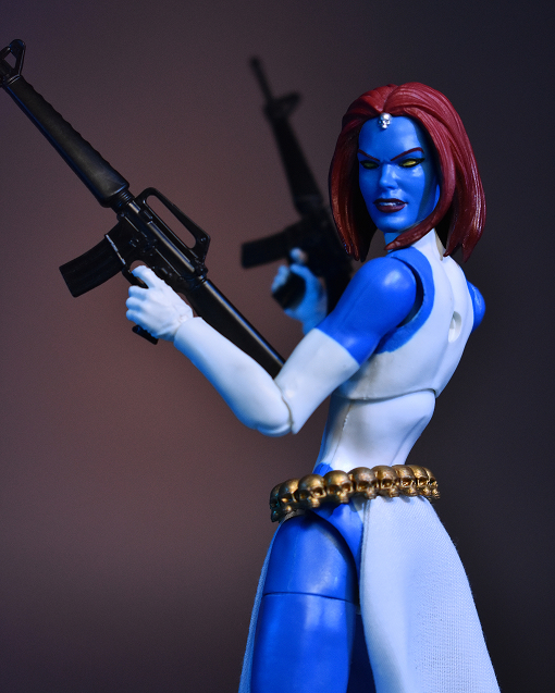 Scottacus Customs - Marvel Legends - x-men Mystique Soft good wired skirt