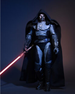 Scottacus Customs - Star Wars Black Series Darth Malgus - Wired back hooded cape - Lightsaber