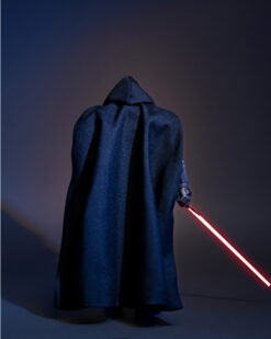 Scottacus Customs - Star Wars Black Series Darth Malgus - Wired back hooded cape - Lightsaber
