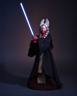 Scottacus Customs - Star Wars Black Series - revenge of the sith ep3 attack of the clone Master Shaak ti soft good robe and skirt