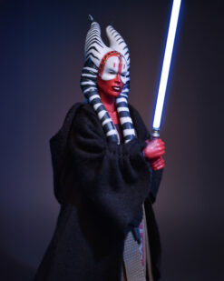 Scottacus Customs - Star Wars Black Series - revenge of the sith ep3 attack of the clone Master Shaak ti soft good robe and skirt