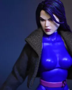 Scottacus Customs - Marvel Legends - X-men - Psylocke, Betsy Braddock, Siberian jacket - tailored soft goods