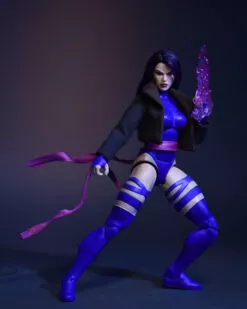 Scottacus Customs - Marvel Legends - X-men - Psylocke, Betsy Braddock, Siberian jacket - tailored soft goods