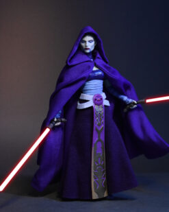 Scottacus Customs - Star Wars Black Series - Asajj Ventress wired hood cape soft goods - clone wars