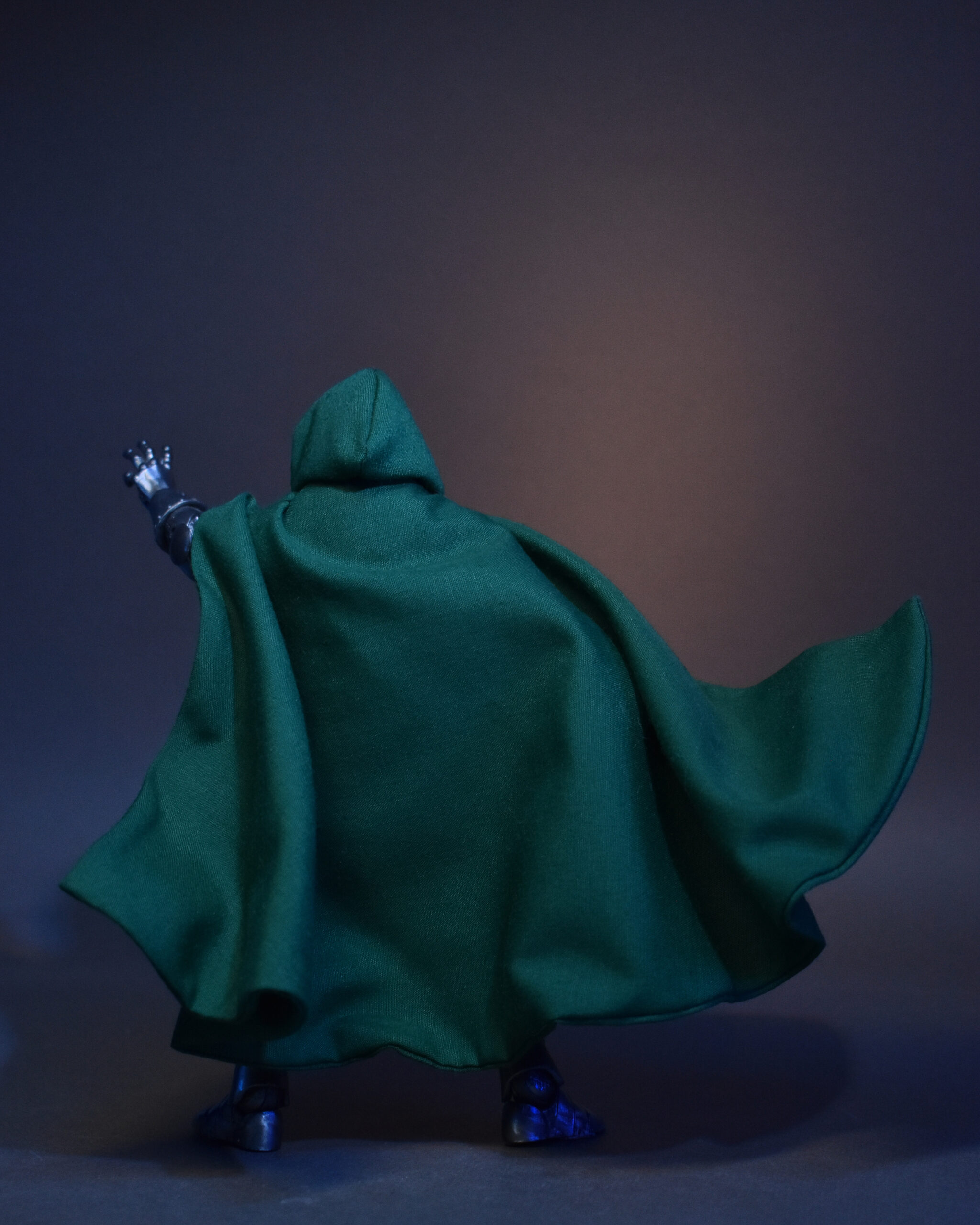 Scottacus Customs - Marvel Legends Viktor Von Doom, soft goods, wired cloth Dr Doom cape - comic cape and tunic