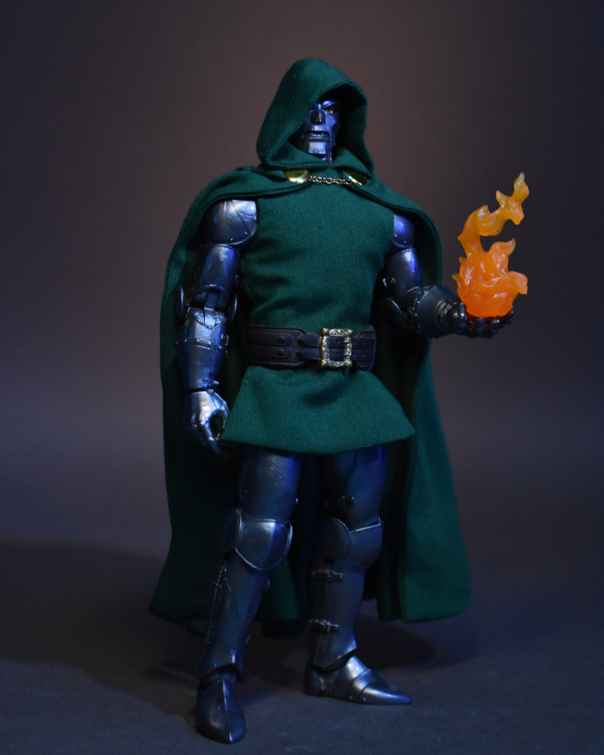 Scottacus Customs - Marvel Legends Viktor Von Doom, soft goods, wired cloth Dr Doom cape - comic cape and tunic