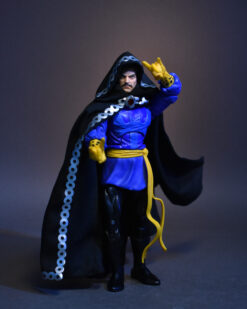 Scottacus Customs - Marvel Legends Dr Strange - Steven Strange - Doctor Strange and the Sorcerers Supreme comic - black strange cape - wired sfot good action figure cape