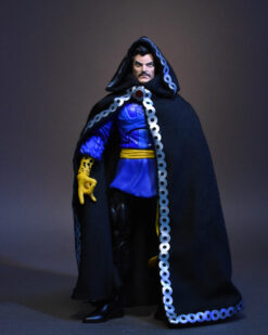 Scottacus Customs - Marvel Legends Dr Strange - Steven Strange - Doctor Strange and the Sorcerers Supreme comic - black strange cape - wired sfot good action figure cape