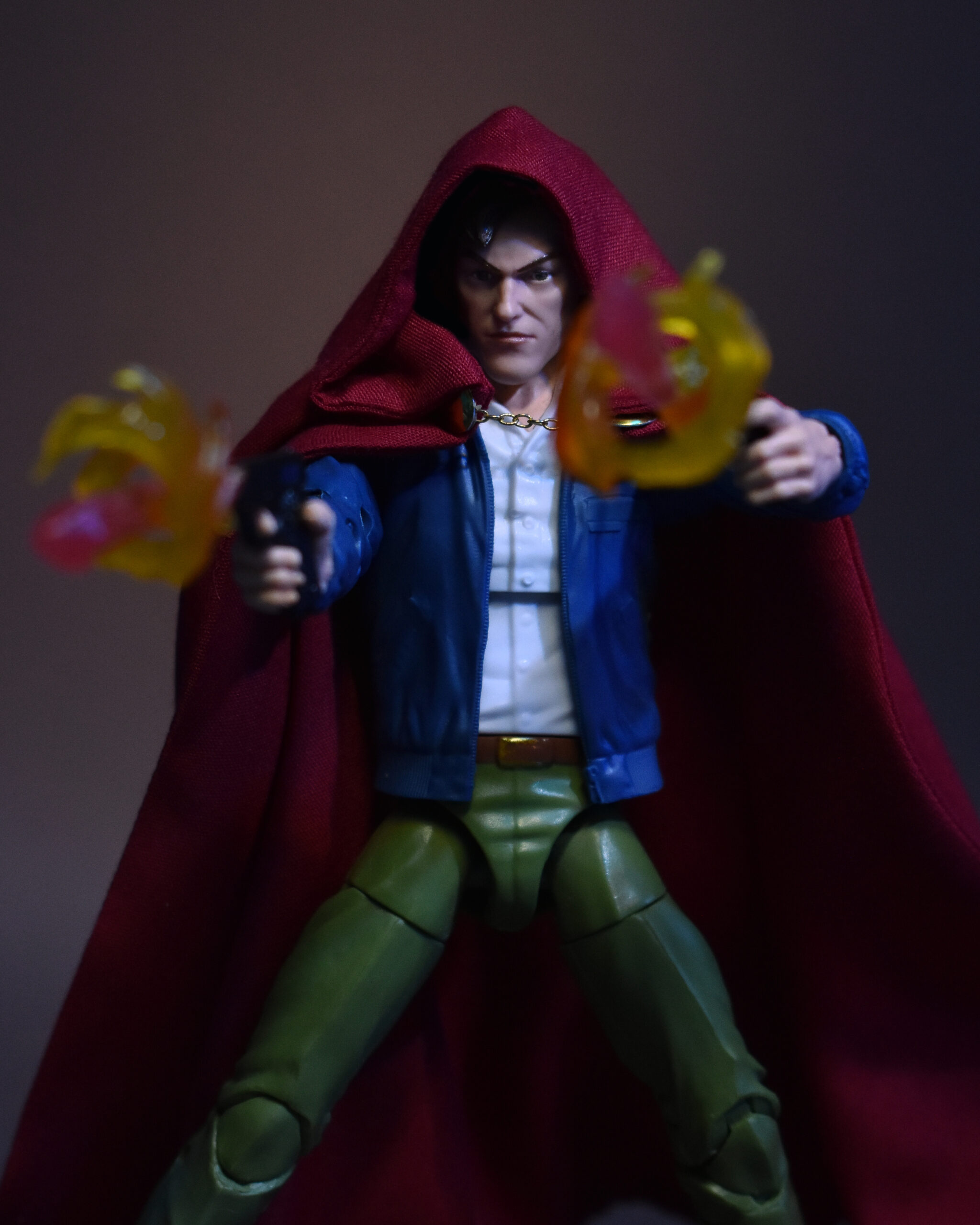 Scottacus Customs - Marvel Legends The Hood - parker robbins - wired soft goods cape