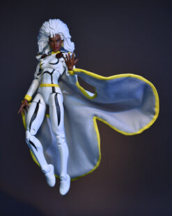 Scottacus Customs - Marvel Legends wired soft goods cape, x-men- x-men 97, storm, Orroro monroe , goddess,90s - x-men 97, cape