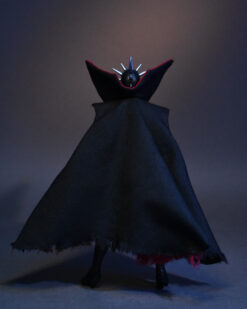 Scottacus Customs, Marvel Legends, Fantastic Four, Sue Storm Malice , Psycho-Man, punk sue storm, red and black cape, wired soft good cape, action figure soft goods 81