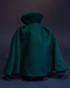 Scottacus Customs, Marvel Legends, Fantastic Four villain, Mole man, Harvey Elder, Moloids, Moleman wired soft good cape, green cape