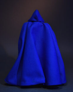 Scottacus Customs, Marvel Legends, Fantastic Four villain, Victor von Doom, Dr Doom, Doctor Doom 2099, earth928, blue cape, wired soft good cape, action figure soft goods 19